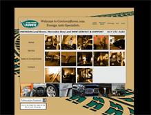 Tablet Screenshot of cowtownrover.com